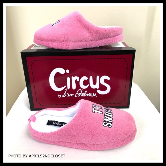 SAM EDELMAN PINK SNUGGLE SLIP ONS SLIPPERS - Picture 4 of 8
